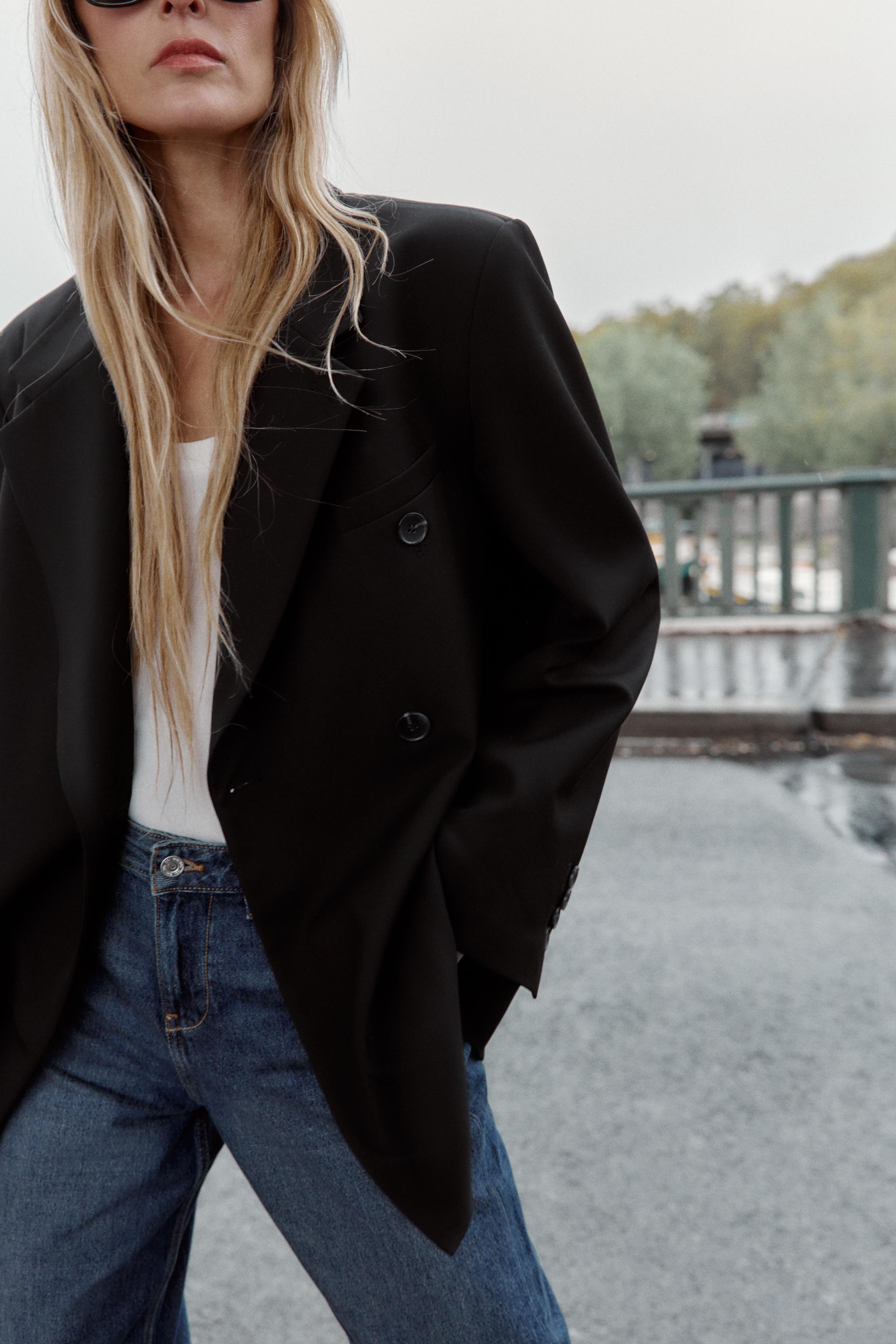 BLAZER CROISÉ OVERSIZE